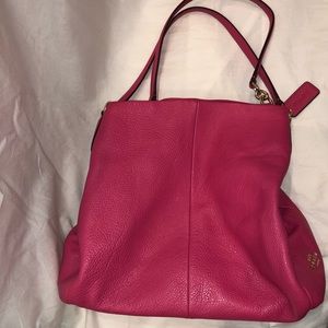 Coach 3 compartment purse